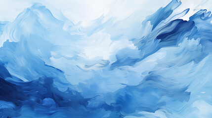 Obraz premium Abstract blue texture. Blue textured background
