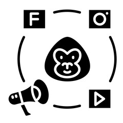 Unconventional Advertising Icon