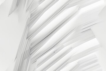 Fototapeta premium White Minimalist Abstract Background created with Generative AI