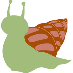 Hand Drawn Snail