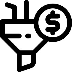 conversion icon. vector line icon for your website, mobile, presentation, and logo design.