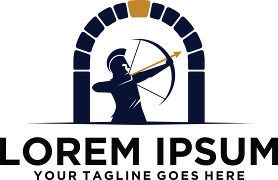 Archer Roman Soldier Keystone logo