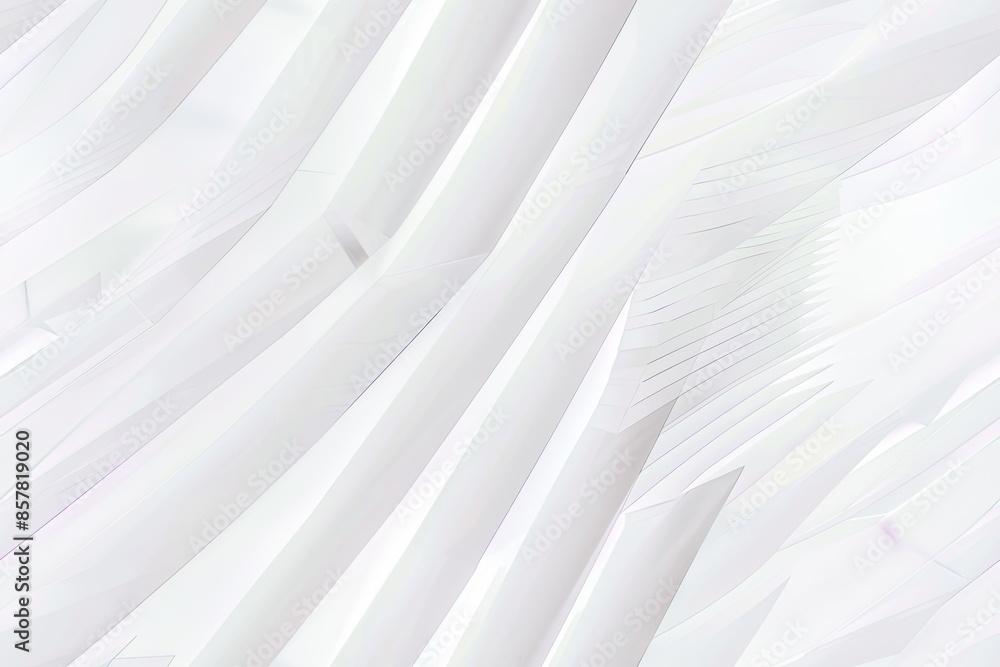 Aufkleber white minimalist abstract background created with generative ai