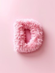 Fototapeta premium Fluffy Typography Delight: Super Lovely Candy Colors in Natural Light, Letters, Typography design, Graphic resource, wallpaper, banner design, brochure, web, advertising, illustration, background,