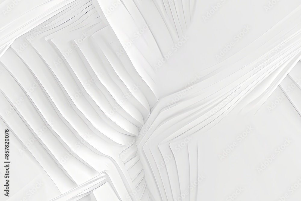 Poster white minimalist abstract background created with generative ai