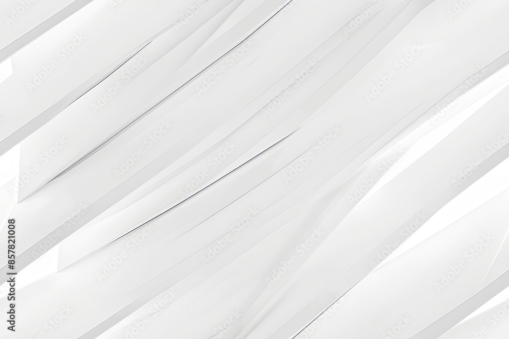 Aufkleber white minimalist abstract background created with generative ai