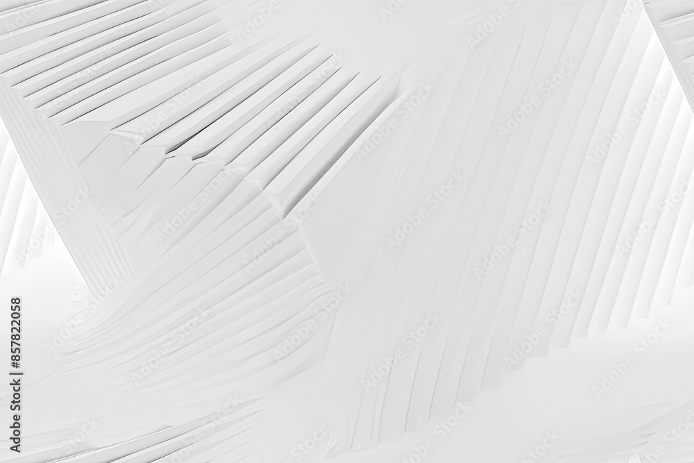 Poster white minimalist abstract background created with generative ai