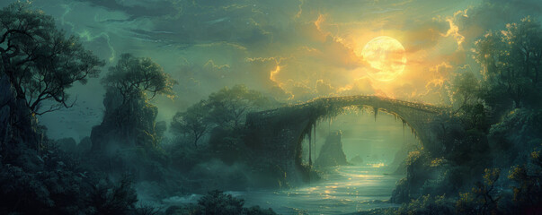 Bridge to Another World. A Journey into Fantasy and Surrealism.