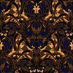 Indonesian classic batik for digital printing needs