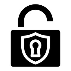 Unlock Icon Element For Design