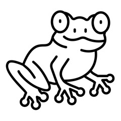 Green Tree Frog Icon
