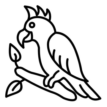 recommend clip art: Cockatoo Icon