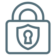 Lock Icon Element For Design