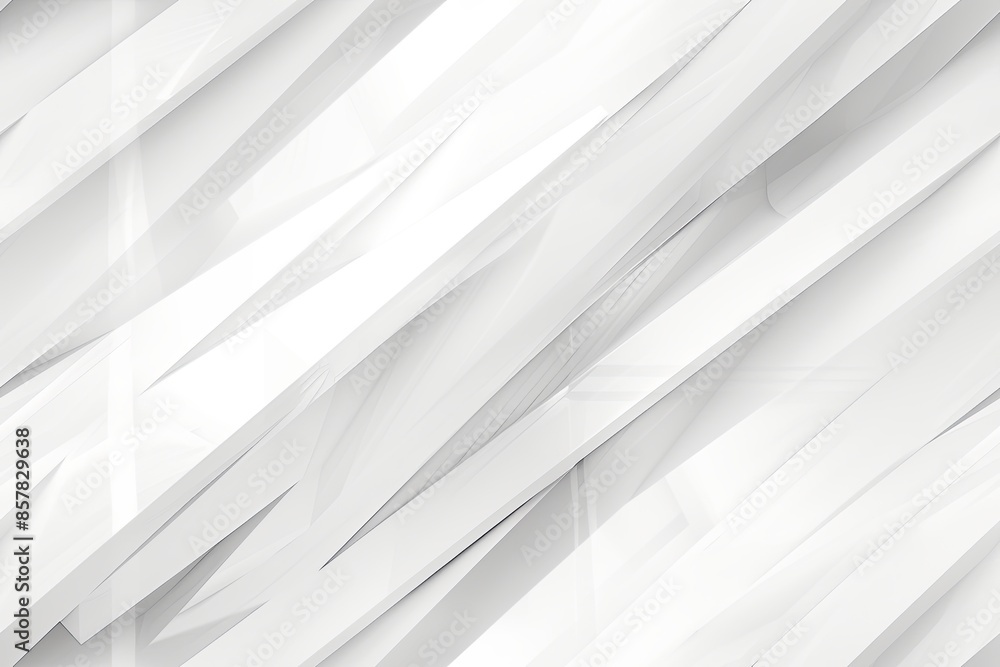 Aufkleber white minimalist abstract background created with generative ai