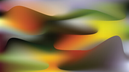 Abstract gradient blur background, Gradient shape blur template for decoration. Landscape gradient background.