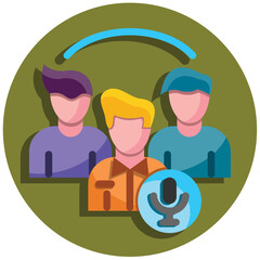 Audio Conferencing Icon