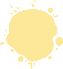 Color paint splatter. Colorful ink stain, abstract paint splash and wet splat. Watercolor or slime stain vector. Colorful stain and splash, splat messy, inkblot splashing illustration