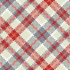 Tartan Pattern Seamless. Sweet Plaid Pattern Seamless Tartan Illustration Vector Set for Scarf, Blanket, Other Modern Spring Summer Autumn Winter Holiday Fabric Print.