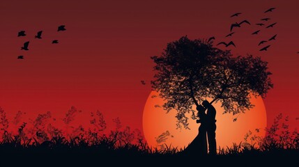 Couple. Beautiful Couple. Romantic scene with a couple. Valentine's day,