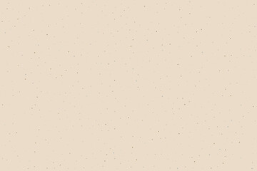 Light cream grain paper texture. Vintage ecru pattern with dots, speckles, specks, flecks, particles. Textured  wallpaper. Natural white grunge surface background. Vector backdrop 