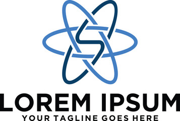 Science Lab Letter S logo