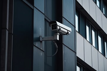 Security Camera on a Building