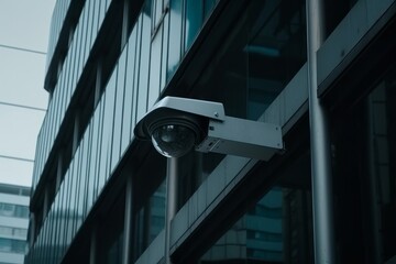 Security Camera on a Building