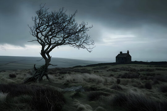 Grim Solitude: A Visual Representation of Emily Bronte's Wuthering Heights