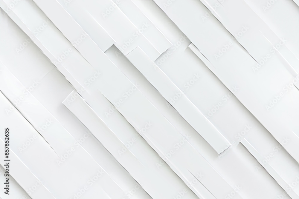 Aufkleber white minimalist abstract background created with generative ai