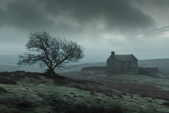 Grim Solitude: A Visual Representation of Emily Bronte's Wuthering Heights