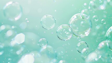 Bubbles Background, Generative AI