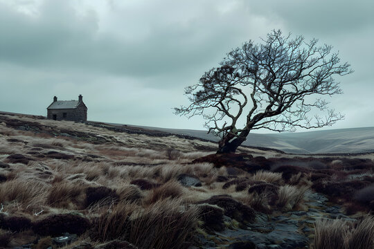 Grim Solitude: A Visual Representation of Emily Bronte's Wuthering Heights
