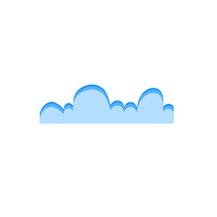 cloud border decoration