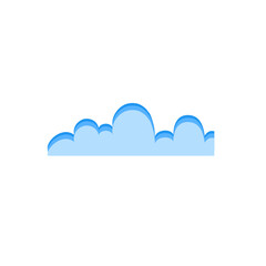 cloud border decoration