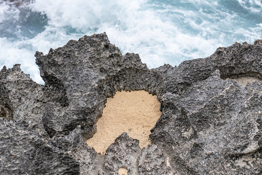 Older dune deposits , Lāʻie Point State Wayside, Oahu, Honolulu, Hawaii. Eolianite or aeolianite is any rock formed by the lithification of sediment deposited by aeolian processes; that is, the wind. 