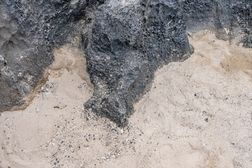 Older dune deposits , Lāʻie Point State Wayside, Oahu, Honolulu, Hawaii. Eolianite or aeolianite is any rock formed by the lithification of sediment deposited by aeolian processes; that is, the wind. 