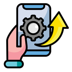 Mobile Optimization Icon