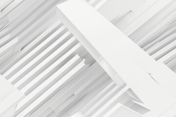 Obraz premium White Minimalist Abstract Background created with Generative AI