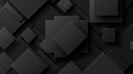Fototapeta premium Presentation design with black and gray abstract background. PowerPoint and business background.