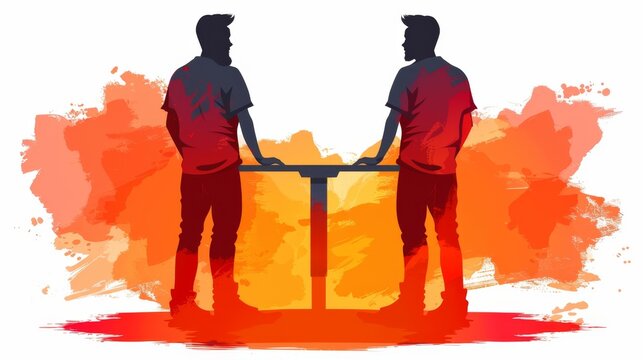 Fire and Ice: A Battle of Two Titans