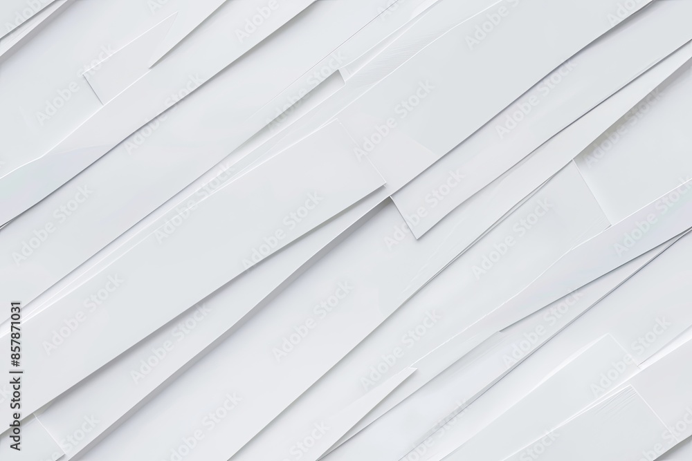Aufkleber white minimalist abstract background created with generative ai
