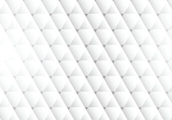 Fototapeta premium Abstract geometric white and gray background can be used for web wallpaper