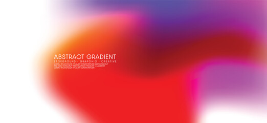 Abstract gradient blurred background graphic design for banner and backdrop. Vector illustration.