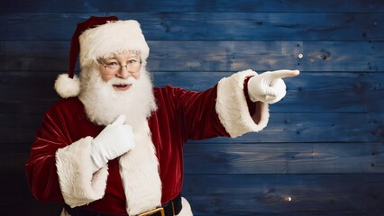 Portrait of a Santa Claus