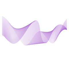 Flowing Purple Lines