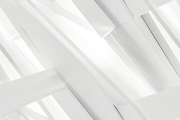 Naklejka premium White Minimalist Abstract Background created with Generative AI