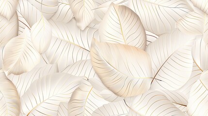 Close-up shot of a white paper sculpture with abstract, swirling, and layered shapes SEAMLESS PATTERN