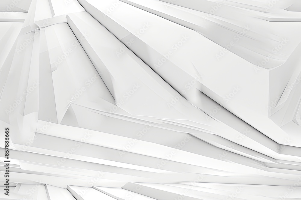 Poster white minimalist abstract background created with generative ai