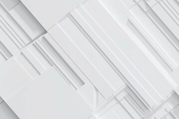 Obraz premium White Minimalist Abstract Background created with Generative AI