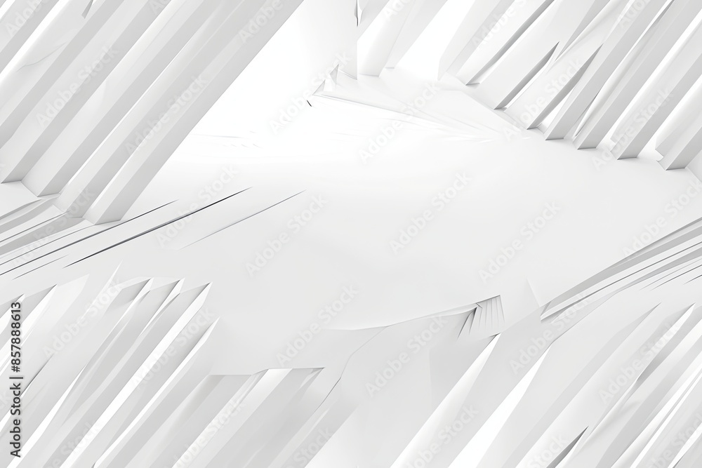 Poster white minimalist abstract background created with generative ai